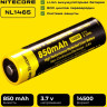 Аккумулятор NITECORE NL1485 14500 Li-Ion 850 мА·ч 9972