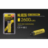 Аккумулятор NITECORE NL1826 18650 Li-ion 2600 мА·ч 9324